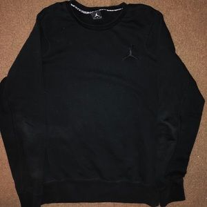 Black Air Jordan Crewneck Sweatshirt